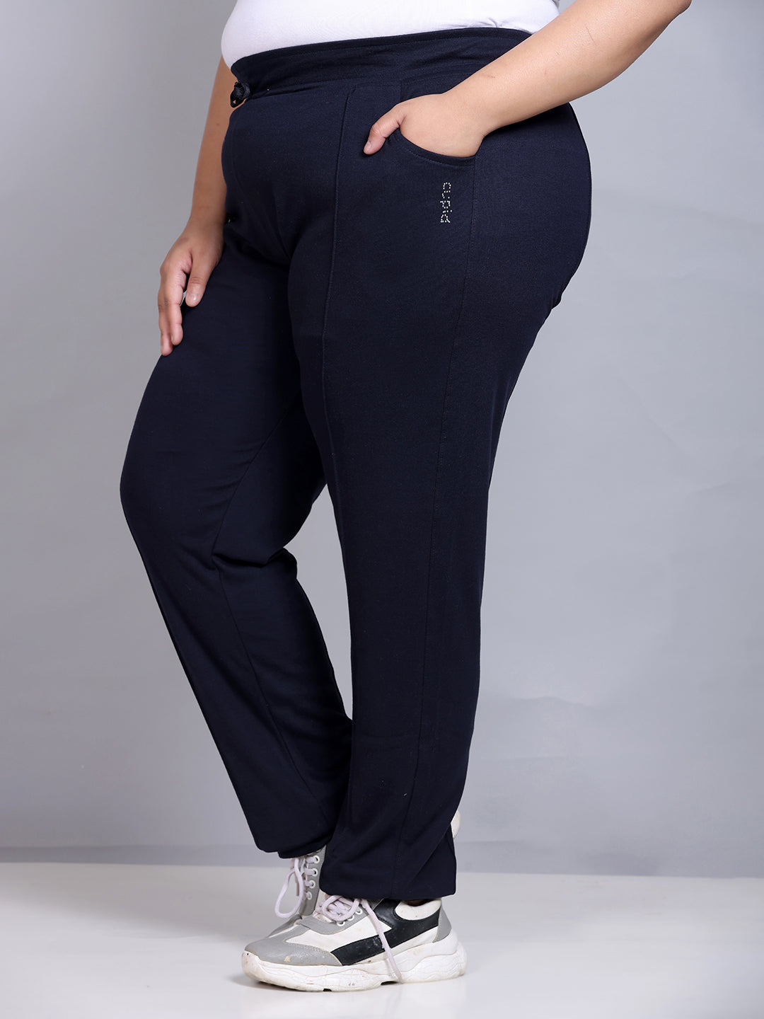 Buy Straight Cotton Pants With Pockets For Women| The Feel Good Studio